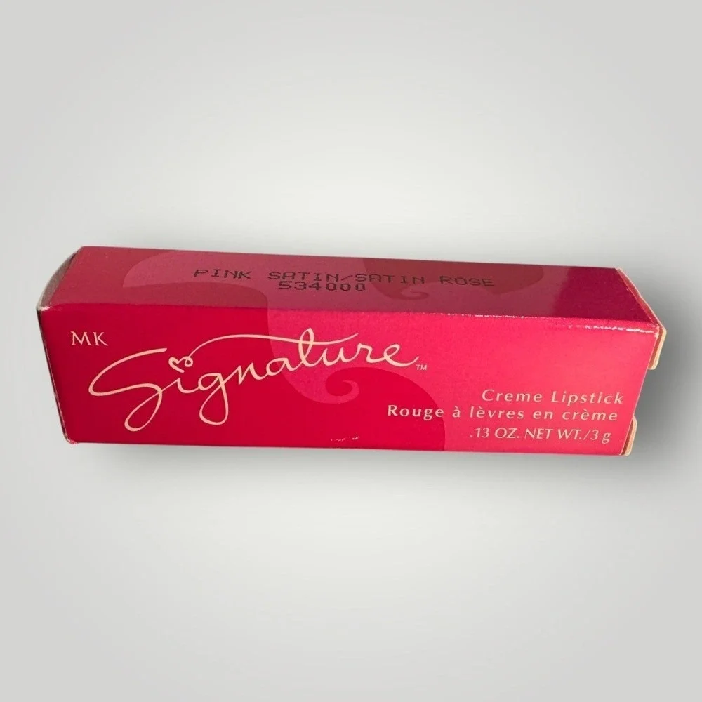 Mary Kay MK Signature Creme Lipstick Pink Satin Rose 534000 New in Box 0.13oz 3g